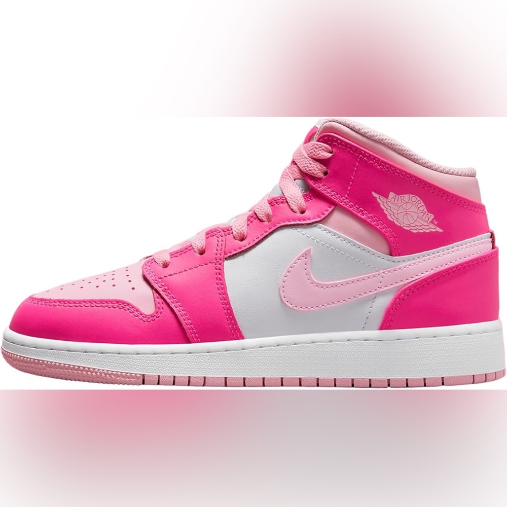 Jordan 1 Mid Fierce Pink